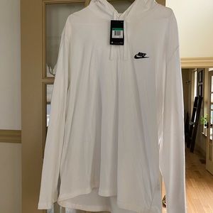 Long sleeve Nike shirt with hood